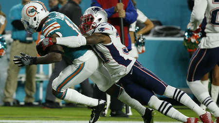 Miami Dolphin tar nya England Patriots till utländska kortveckan